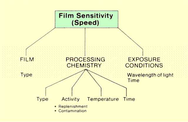 Film Processing Chart