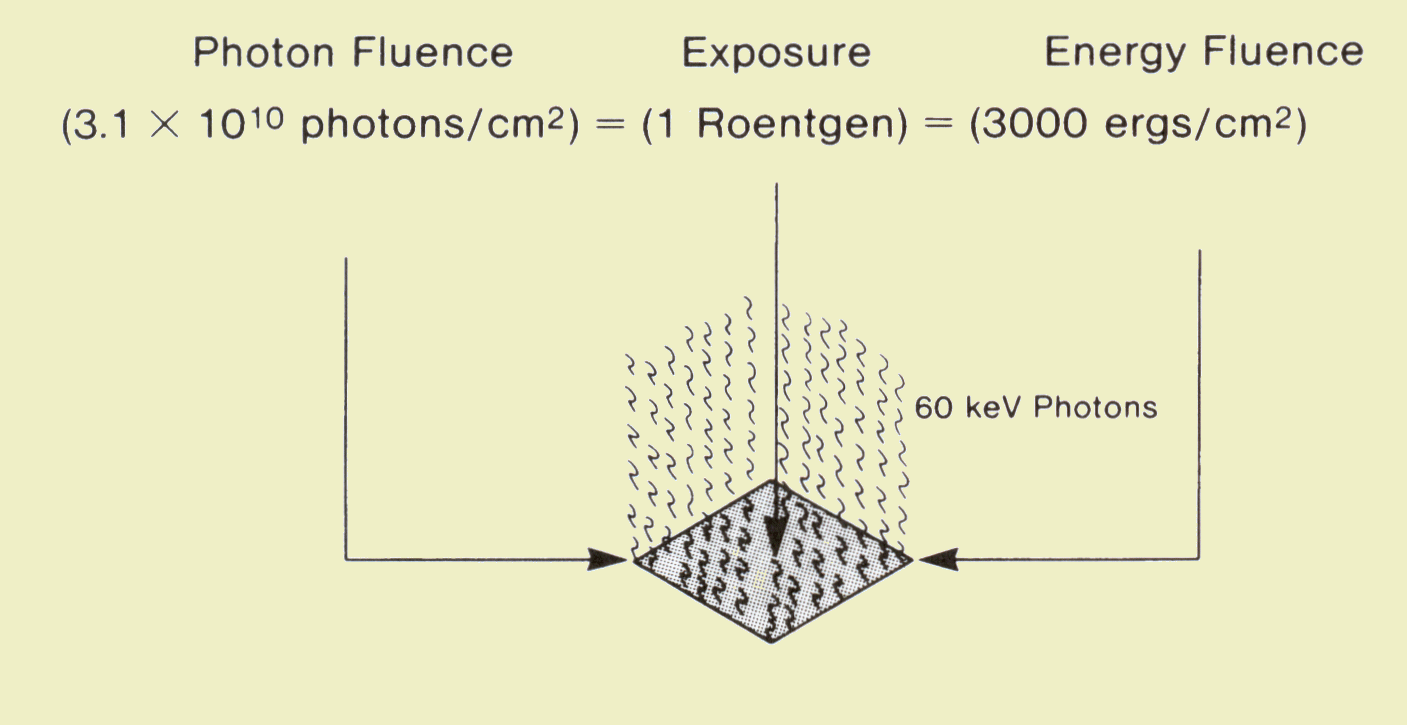 Relationship between Exposure and Photon Concentration